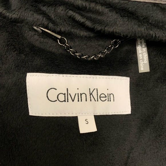Calvin Klein Long Winter Parka Coat in Titan NWT - Picture 4 of 7